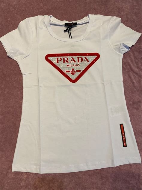 prada koszulki|Prada tops for women.